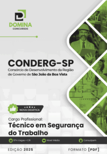 Domine a Apostila CONDERG SP 2025 e Conquiste sua Carreira em Segurança do Trabalho!