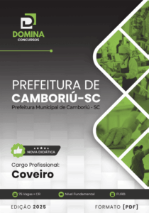 Garanta sua Aprovação: Apostila Coveiro Camboriú SC 2025 com Conteúdo Completo!
