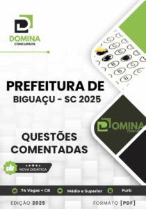 Novo Material: 120 Questões Comentadas Biguaçu SC 2025