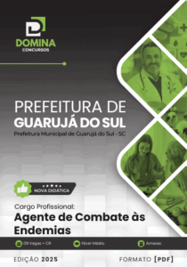 Novo Material: Apostila Agente de Combate às Endemias Guarujá do Sul SC 2025