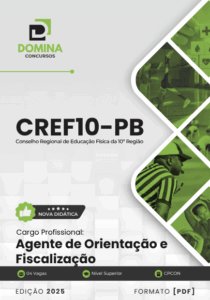 Novo Material: Apostila Agente de Orientação e Fiscalização CREF10 PB 2025