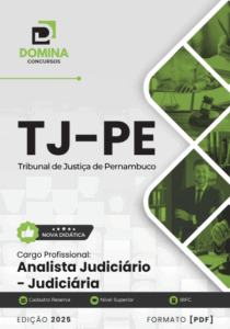 Novo Material: Apostila Analista Judiciário TJ PE 2025