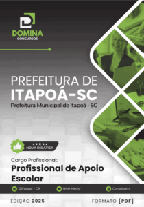 Novo Material: Apostila Itapoá SC 2025 Profissional de Apoio Escolar
