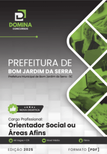 Novo Material: Apostila Orientador Social Bom Jardim da Serra SC 2025