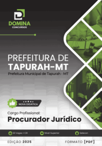 Novo Material: Apostila Procurador Jurídico Tapurah MT 2025