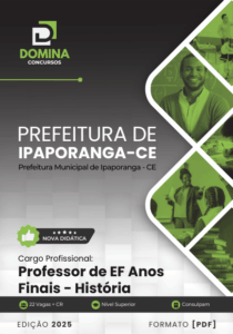 Novo Material: Apostila Professor de História Ipaporanga CE 2025