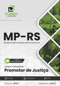 Novo Material: Apostila Promotor de Justiça MP RS 2025