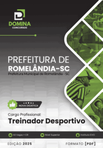 Novo Material: Apostila Treinador Desportivo Romelândia SC 2025