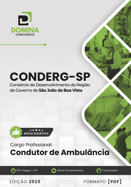 Prepare-se para o Sucesso: Apostila CONDERG SP 2025 para Condutor de Ambulância! Prepare-se para o Sucesso: Apostila CONDERG SP 2025 para Condutor de Ambulância!