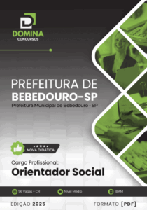 Transforme Vidas: Apostila do Orientador Social em Bebedouro SP 2025!