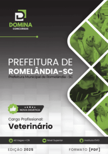 Transforme sua Carreira: Apostila Veterinário 2025 – Romelândia SC!