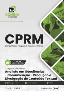 Apostila 2025: Domine a Produção e Divulgação em Geociências com a CPRM