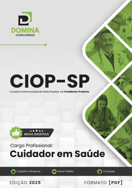 Apostila CIOP SP 2025: Formação Profissional para Cuidador em Saúde Apostila CIOP SP 2025: Formação Profissional para Cuidador em Saúde