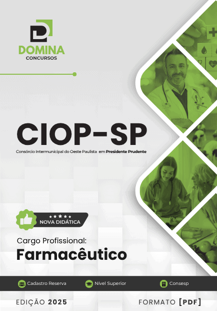 Apostila CIOP SP 2025: Guia Completo para Farmacêuticos e Profissionais da Saúde Apostila CIOP SP 2025: Guia Completo para Farmacêuticos e Profissionais da Saúde