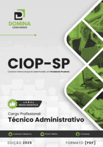 Apostila CIOP SP 2025: Preparação Completa para Técnico Administrativo