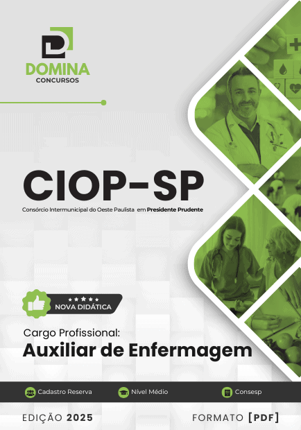 Apostila CIOP SP 2025: Preparação Eficaz para Auxiliar de Enfermagem Apostila CIOP SP 2025: Preparação Eficaz para Auxiliar de Enfermagem