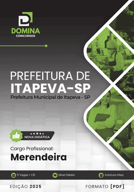 Apostila Merendeira Itapeva SP 2025: Guia Completo para Profissionais da Alimentação