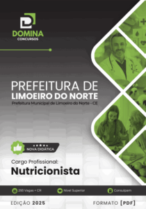 Apostila Nutricionista 2025: Guia Completo para Limoeiro do Norte – CE