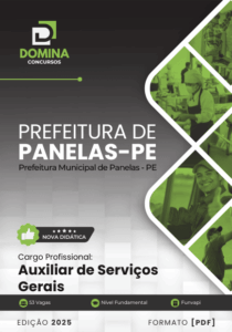 Apostila Profissional: Auxiliar de Serviços Gerais – Panelas PE 2025