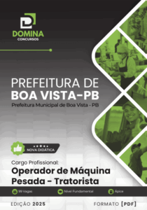 Apostila Profissional: Operador de Máquina Pesada – Tratorista em Boa Vista PB 2025
