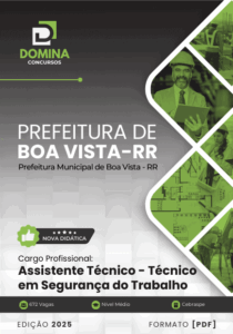 Apostila Profissional de Técnico em Segurança do Trabalho – Boa Vista RR 2025