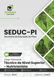 Apostila de Atendimento Especializado em Nutrição – SEDUC PI 2025