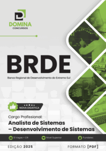 Apostila de Formação: Analista de Sistemas para Desenvolvimento no BRDE 2025