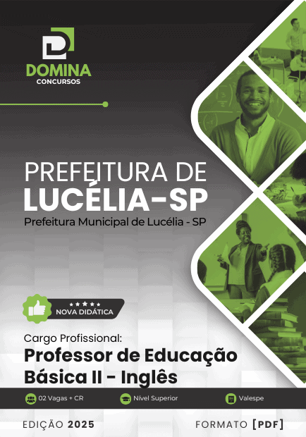 Apostila de Inglês 2025: Guia Completo para Professores em Lucélia, SP