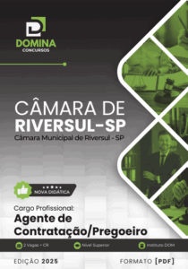 Apostila do Agente de Contratação e Pregoeiro – Câmara de Riversul SP 2025