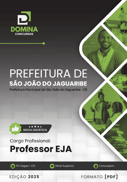 Apostila do Professor EJA 2025: São João do Jaguaribe, CE – Educação de Qualidade