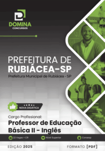 Apostila do Professor de Inglês – Rubiácea SP 2025: Conteúdos e Metodologias