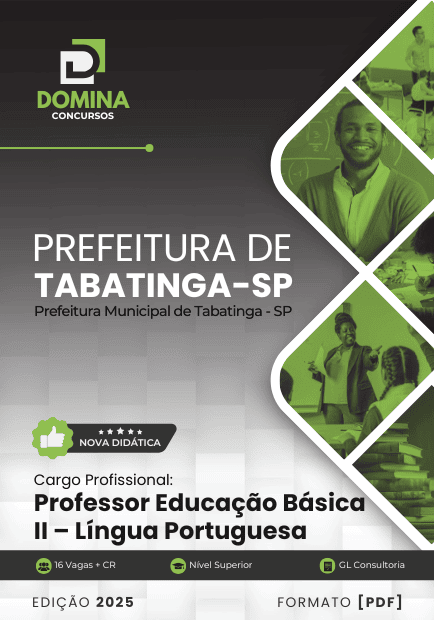 Apostila do Professor de Português – Tabatinga SP 2025: Guia de Ensino Atualizado Apostila do Professor de Português – Tabatinga SP 2025: Guia de Ensino Atualizado