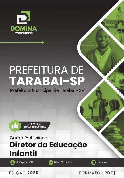 Apostila para Diretores da Educação Infantil de Tarabai-SP: Diretrizes 2025 Apostila para Diretores da Educação Infantil de Tarabai-SP: Diretrizes 2025