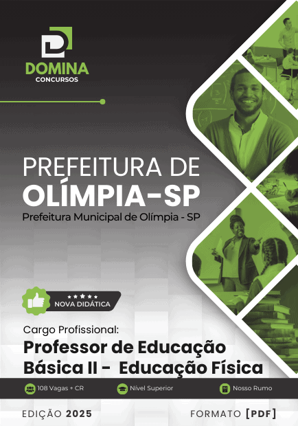 Apostila para Professores de Educação Física – Olímpia SP 2025: Conteúdos e Práticas