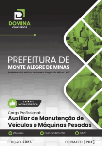 Descubra a Apostila Auxiliar de Manutenção de Veículos de Monte Alegre – 2025!