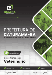Descubra a Apostila Veterinário Caturama BA 2025: Aprendizado e Inovação!