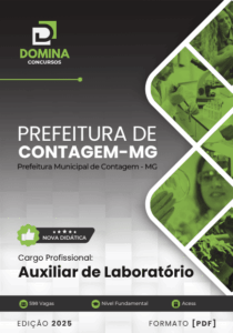 Descubra o que traz a Apostila Auxiliar de Laboratório Contagem MG 2025!
