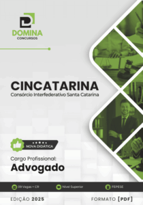 Impulsione sua Carreira: Apostila de Advogado CINCATARINA SC 2025!