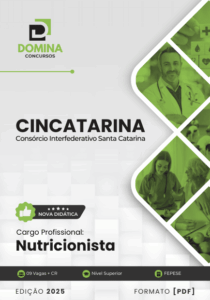 Transforme sua Saúde: Apostila Nutricionista CINCATARINA SC 2025 ao Seu Alcance!
