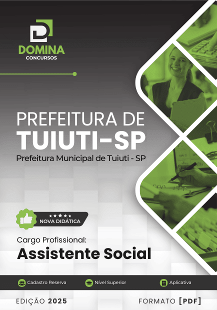 Apostila 2025: Formação Completa para Assistente Social – Tuiuti SP
