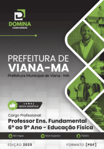 Apostila 2025 para Professores de Educação Física – Viana MA: Conteúdos e Orientações