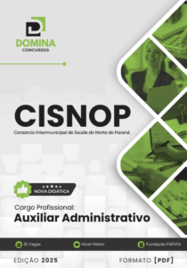 Apostila Auxiliar Administrativo CISNOP 2025: Guia Completo para sua Aprovação