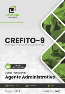 Apostila Completa para Agente Administrativo – CREFITO 9 MT 2025: Preparação Eficaz
