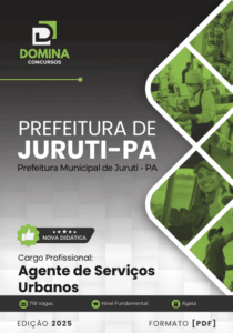 Apostila Completa para Agente de Serviços Urbanos – Juruti PA 2025