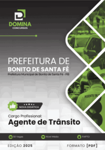 Apostila Completa para Agente de Trânsito – Bonito de Santa Fé PB 2025