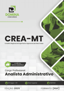 Apostila Completa para Analista Administrativo – CREA MT 2025: Guia de Estudos