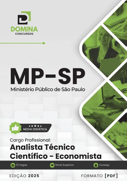 Apostila Completa para Analista Técnico Economista – MP SP 2025