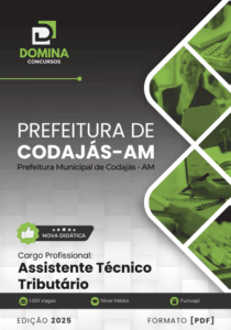 Apostila Completa para Assistente Técnico Tributário – Codajás AM 2025