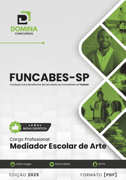 Apostila Mediador Escolar de Arte – FUNCABES SP 2025: Guia Completo e Atualizado