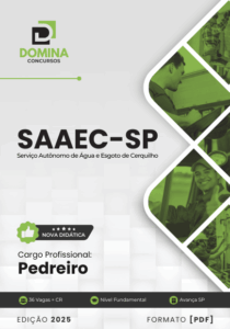 Apostila Pedreiro SAAEC SP 2025: Guia Completo para Formação e Certificação Profissional
